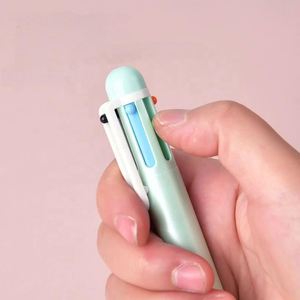 Stylos à bille créatifs et simples, couleur macaron, multicolores, 1,0 mm, métalliques, sportifs, à clic, pour la papeterie de bureau et les récompenses étudiantes - Product Image 3