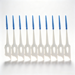 Soft Silicone Interdental Brush Reusable Teeth <b>Gap</b> Cleaner for Oral Hygiene and Gum Care - Product Image 4