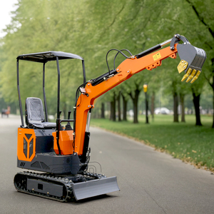 Nouvelle conception de mini-excavatrice Crewler de 1 tonne, 1,2 tonne, 3 tonnes, CE 5 Epa, mini-excavatrice avec accessoires, petite excavatrice - Product Image 3