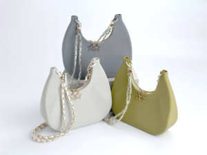 Ladies' fashionable waterproof crossbody bag and handbag with zipper closure design, ladies' shoulder bag - Product Image 3