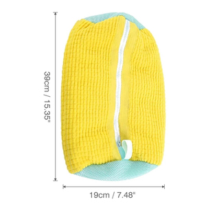 La <span class=keywords><strong>lavatrice</strong></span> per scarpe in poliestere resistente leggera insacca i cestini per la pulizia profonda della biancheria per scarpe da ginnastica - Product Image 4