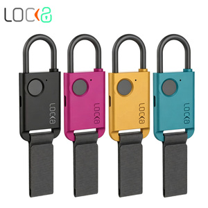 Cadenas intelligent biométrique à empreinte digitale, sans clé, portable, rechargeable USB-C, en alliage de zinc, pour casier de gym, sac à dos, valise - Product Image 2