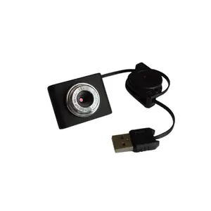 Merrillchip Stock Mini USB 2.0 30 M Webcam Camera 30 Mega Pixel Webcam Camera Màu Đen Cho Máy Tính PC Máy Tính Xách Tay