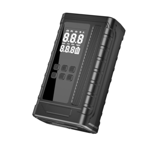 משאבות אוויר קפיצה ניידת במהירות טנדר 35l/דקה נטענת אוויר מדחס חשמלי צמיג אלחוטי עם מגבר סוללה - Product Image 2