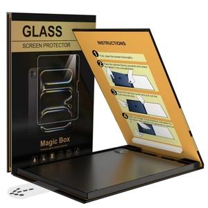 Protector de Pantalla de Vidrio Templado Ultrafino 9H con Radio de Curvatura 2.5D, Antirrayas, Antichoque, Kit de Instalación sin Polvo para Grado - Product Image 1
