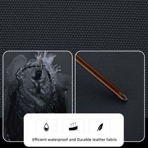 Sac à dos pour ordinateur portable 15,6 pouces pour homme, personnalisé OEM, sac à dos d'affaires fin, imperméable, en cuir, pour étudiants, voyage, antivol, sac à dos scolaire avec USB - Product Image 5