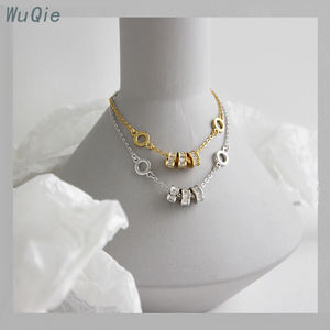 Wuqie 2020ใหม่แฟชั่นผู้หญิง Transfer Lucky ลูกปัด925สร้อยข้อมือเงินแท้ Cubic Zirconia - Product Image 4