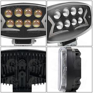 RHINO Nuevo Producto Venta Directa Luz LED de 5 Pulgadas 12V Amarillo Blanco Disipación Rápida de Calor 100W Accesorio Automotriz Foco LED - Product Image 6
