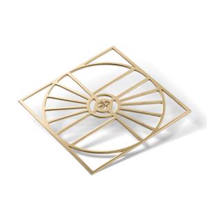 Posavasos de Latón con Diseño Hueco, Regalo Creativo, Patrones Personalizados, Troquelado e Impresión, Estilo Europeo, para Uso Promocional - Product Image 5