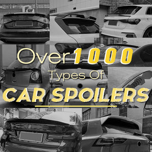 Spoiler HS Hatch in Stile Fibra di Carbonio, Alettone Universale per Lunotto Posteriore in ABS per Auto Hatchback <span class=keywords><strong>Civic</strong></span> City <span class=keywords><strong>Corolla</strong></span> - Product Image 5