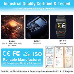 Reloj <span class=keywords><strong>GPS</strong></span> L58PRO para Personas Mayores, Monitor de Frecuencia Cardíaca, SpO2, PPG, Monitoreo de Salud, Resistente al Agua IP67, Tarjeta SIM, Dispositivo de Monitoreo de Salud Remoto - Product Image 5