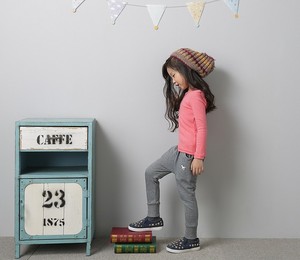 Vente en gros en ligne de vêtements pour enfants, pantalon harem décontracté pour enfants, petites filles, provenant d'un fabricant chinois - Product Image 5