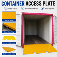 Rampe de quai manuelle en acier pour chariot élévateur de 5 à 10 tonnes, pour le chargement, le déchargement et la manutention de marchandises