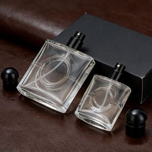 Factory Price Stock Black Style Perfume <b>Bottles</b> Glass Crimp Press <b>Spray</b> Refillable <b>Empty</b> Portable Split Containers Low Order - Product Image 3