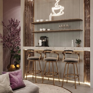Luxury Beauty Salon Shopfitting Service Bespoke Arched Grille Display Screen and Nail Polish Shelving Renovation - Product Image 1