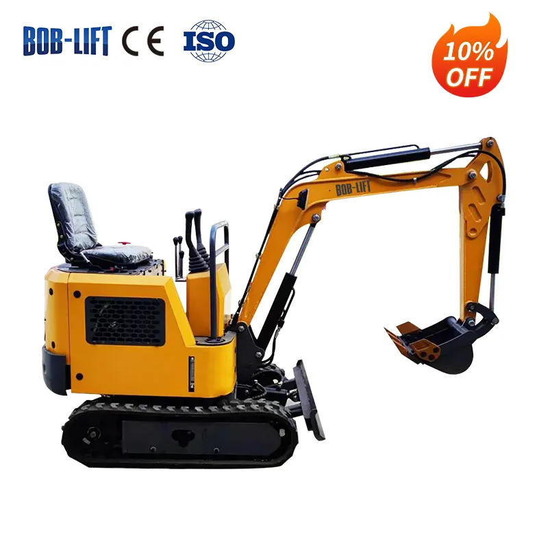 BOB-LIFT Mesin ekskavator mini hidrolik, mesin penggali penggali kecil 3.5 ton dapat diandalkan untuk dijual