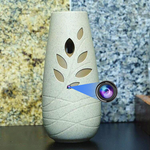 Xu hướng sản phẩm 2025 1080p không dây 2800mAh Pin Mini CCTV Camera 30fps 2 4Ghz không dây Vase Camera - Product Image 2