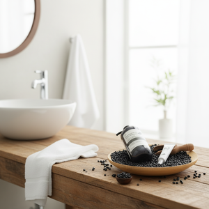 [SOY LAB] Shampooing et Ampoule Soin du Cuir Chevelu aux Haricots Noirs Bio 500ml pour Cheveux Colorés - Formule Douce Nourrissante et Lissante - Product Image 3