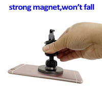 Support magnétique pour téléphone portable de voiture, rotation flexible à 360 degrés, aimant puissant, sortie d'air, en stock, livraison directe de l'usine de Shenzhen