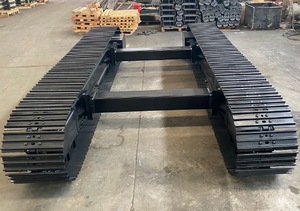 Новая <span class=keywords><strong>2</strong></span>-тонная стальная гусеничная ходовая часть с тремя поперечными балками завода YIKANG для гусеничной буровой установки из Китая - Product Image 5