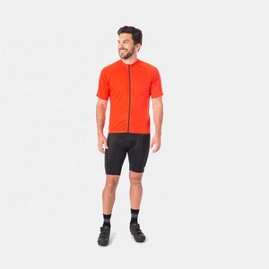 Men's Cycling Bike Jersey Short Sleeve High Collar Slim Fit with <b>3</b> Rear Pockets Full Zipper Breathable Quick Dry PIHA SPORTS - Product Image 6