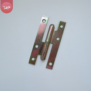 Charnières en acier S10025, zinc jaune, à tête carrée et grande couronne, <span class=keywords><strong>pour</strong></span> cuisine et entrée, installation facile - Product Image 1