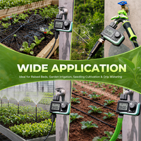 Temporizador de Riego Digital OEM IP65 con Pantalla LCD de 2.5'', Retraso por Lluvia de 24-72H, 116PSI, Programable para Manguera de Jardín y Riego por Goteo en Macizos Elevados
