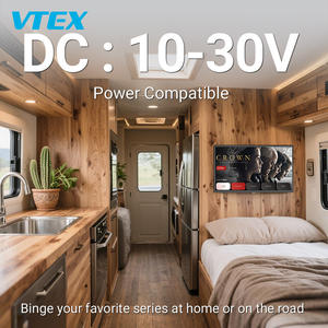 24 pouces Web OS <span class=keywords><strong>Camping</strong></span> RV <span class=keywords><strong>TV</strong></span> VESA <span class=keywords><strong>WiFi</strong></span> BT Chargeur de voiture Support mural Smartphone Mirroring Telesivion Caravan Android Smart DC 12V <span class=keywords><strong>TV</strong></span> - Product Image 5