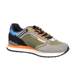 Sneakers Sportive Travis da Uomo Colmar, Scarpe Trendy in Tela Grigio-Verde - Product Image 6