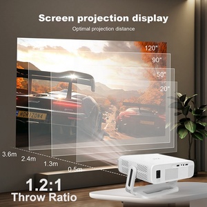 Projecteur Vidéo Full HD 1080P Smart TV 8K Laser Android 14 pour Cinéma Maison, Films, Téléphone, Réunions Sans Fil et Wi-Fi - Product Image 5