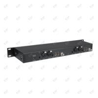 Kit de Moniteur de Studio sans Fil Lavalier pour Performance Scénique, Système de Retour Sonore Intra-Auriculaire 2 Canaux