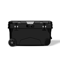 Everstrich — boîte de rangement sur glace, pour le camping, la pêche, refroidisseur avec roue, pour l'extérieur, 20QT/52qt