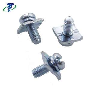 Tornillo de Placa M4x10 Galvanizado en Caliente para Bloque de Terminales de Crimpado - Product Image 3