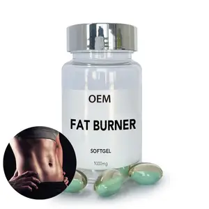 Custom formula slimming softgel capsule vegetarian fat burning natural softgels with gelatin Softgel for effective weight loss