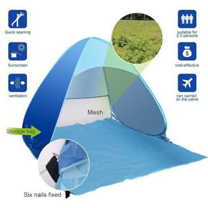 Feistel <span class=keywords><strong>tenda</strong></span> da campeggio pieghevole da spiaggia portatile di nuovo stile <span class=keywords><strong>tenda</strong></span> da spiaggia all'aperto - Product Image 3
