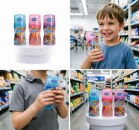 Bonbons Jouets 2-en-1 à Lécher et à Boire, Bonbons Durs avec Jus Liquide au Centre 55ml, Thème Capybara, Nouveauté pour Enfants, Vente en Gros, Fabrication OEM