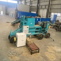 Presse à balles carrées hydraulique pour ensilage, foin et paille de 25 kg