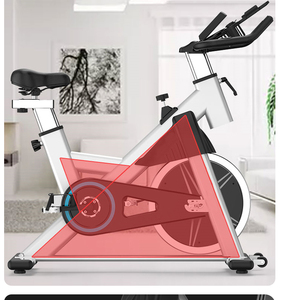 Vélo de spinning professionnel HACFIT Max 200 kg pour entraînement, <span class=keywords><strong>fitness</strong></span> et cyclisme, avec approvisionnement direct usine - Product Image 5