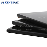 XINGPAI Autres fournitures pour hôtels et restaurants Support pour gâteaux buffet Présentoir pour desserts et aliments Support pour buffets avec plaque en verre noir
