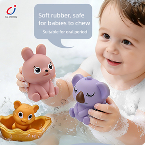 Jouets <span class=keywords><strong>de</strong></span> <span class=keywords><strong>bain</strong></span> pour bébés Chengji, jouets <span class=keywords><strong>de</strong></span> <span class=keywords><strong>bain</strong></span> flottants pour bébés <span class=keywords><strong>de</strong></span> <span class=keywords><strong>3</strong></span> <span class=keywords><strong>mois</strong></span>, bateaux <span class=keywords><strong>de</strong></span> <span class=keywords><strong>bain</strong></span> en caoutchouc, animaux éducatifs pour bébés, <span class=keywords><strong>jouet</strong></span> <span class=keywords><strong>de</strong></span> <span class=keywords><strong>bain</strong></span> pour bébés 2026 - Product Image 3