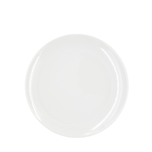 Assiette plate Alba Coupe 23 cm en céramique blanche - Product Image 1