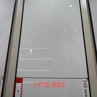 Carreaux de porcelaine brillants effet marbre modernes 750mm*1500mm pour sol et mur, idéaux pour villa, salon, cuisine, salle de bain