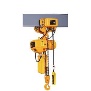 Katrol rantai listrik <span class=keywords><strong>2t</strong></span>, jenis troli listrik HHBB02-01S 380V tiga fase rantai tunggal kerekan listrik - Product Image 1