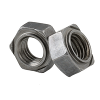 DIN929 acier au carbone trois points point de soudure hexagonale écrou de soudage soudage Projection M3 M4 M5 M6 M8 M10 M12 M14 M16 écrou à souder hexagonal