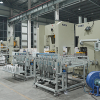 Machine de fabrication de barquettes et de plats en aluminium certifiée CE, prix d'usine, avec garantie de 5 ans
