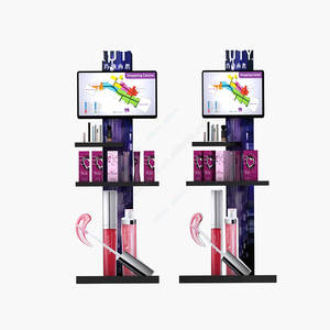 Présentoir de maquillage personnalisé en usine avec écran pour une utilisation dans les centres commerciaux - Product Image 2