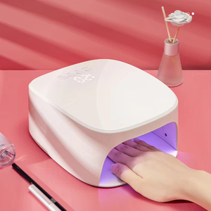 Nouvelle conception, lampe UV LED sans fil 60W à séchage rapide, sécheuse à ongles professionnelle rechargeable pour usage en salon - Product Image 1