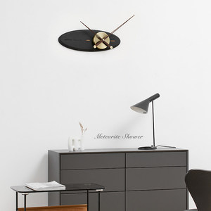 Stylish Irregular Wall <b>Clock</b> <b>Battery</b> Powered Silent Quartz Living Room Nordic Minimalist Design - Product Image 3
