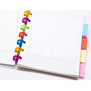 2022-2023 Custom Printing Cute Happy Vintage Journal Organizer Diary Spiral <strong>Notebook</strong> A5 <strong>Disc</strong> Bound Planner - Product Image 3