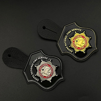 Badge de pompier personnalisé en métal, broche de revers sur mesure